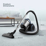 Tower bagless cylinder corded vacuum cleaner - British product