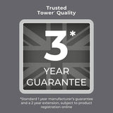 Tower bagless cylinder corded vacuum cleaner - British product