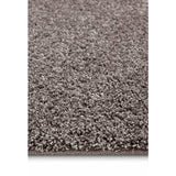 Buddy Mocha Brown Shaggy Rug 80x120cm - British product