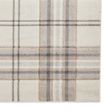 Catherine Lansfield Kelso natural short pile rug 80x150cm - British product