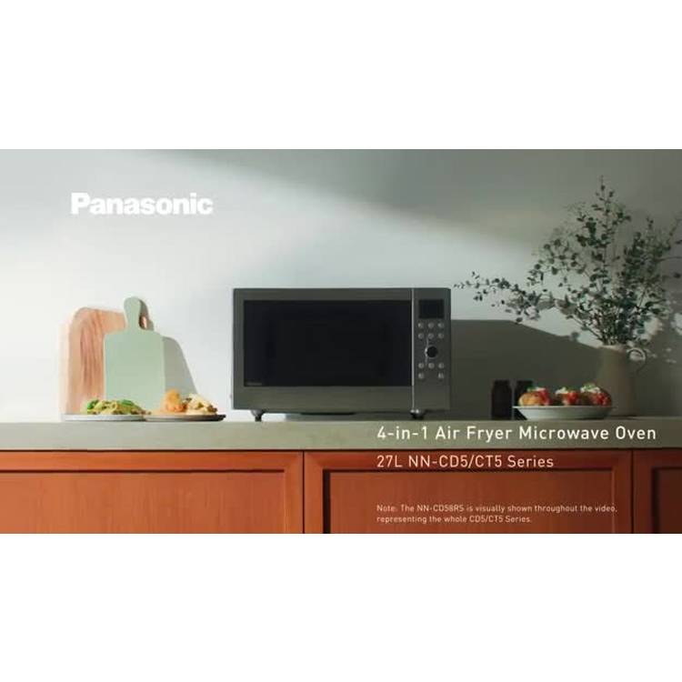 Panasonic 1000W Airfry Combo Microwave 27L Black (British brand)