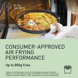 Panasonic 1000W Airfry Combo Microwave 27L Black (British brand)