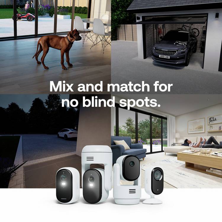 Arlo Essential 3 Pan-Tilt 2K outdoor security camera - British product