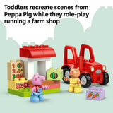 LEGO Duplo Peppa Pig tractor and market set 10468, UK version