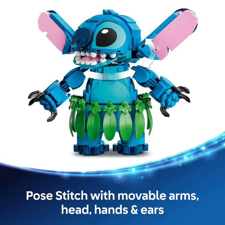 LEGO Disney Stitch & Scrump building toy 713 pieces (British brand)