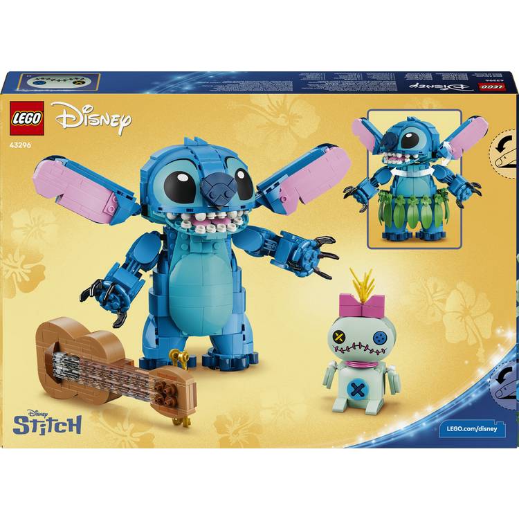 LEGO Disney Stitch & Scrump building toy 713 pieces (British brand)