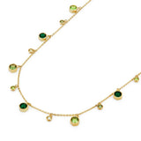Olivia Burton gold IP mini droplet necklace with crystals - British product