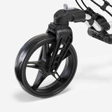 Decathlon 3-wheel golf trolley 360 degree silver, imported from the UK