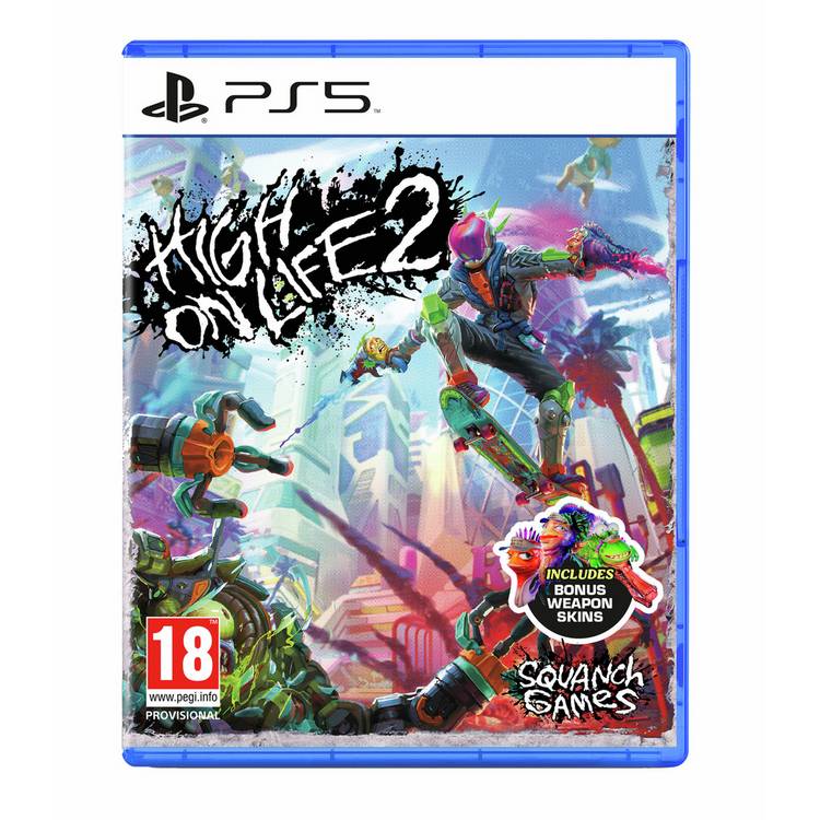 High On Life 2 PS5 game disc, UK version