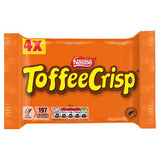 Barres de céréales au chocolat Nestlé Toffee Crisp, paquet multiple de 152 g