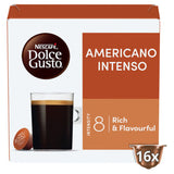 Nescafe Dolce Gusto Americano Intenso coffee pods x16, imported from the UK