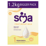 SMA first infant formula powder 1.2 kg, British brand
