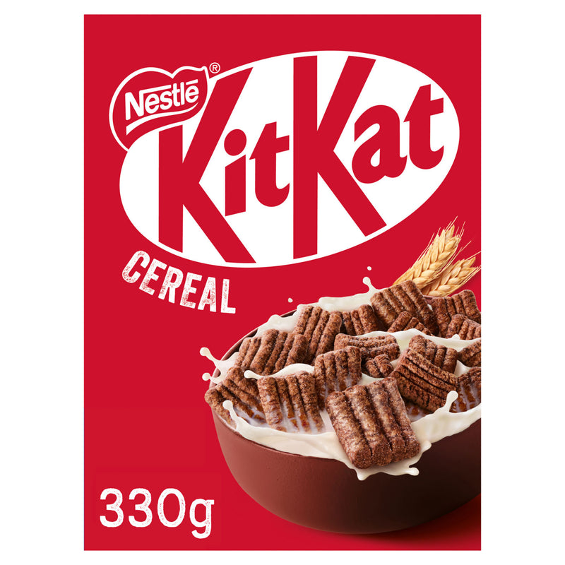 Nestlé KitKat milk chocolate cereal 330g, imported from the UK