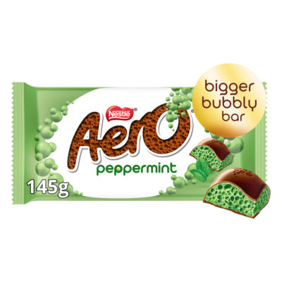 ASDA Aero Peppermint Milk Chocolate Sharing Bar 145g- Buy online at McGrocer