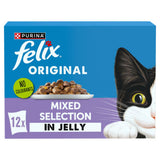 ASDA Felix Original Mixed Selection in Jelly Wet Cat Food 12x85g- Buy online at McGrocer