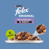 Felix Original Mixed Selection wet cat food 12x85g (British brand)
