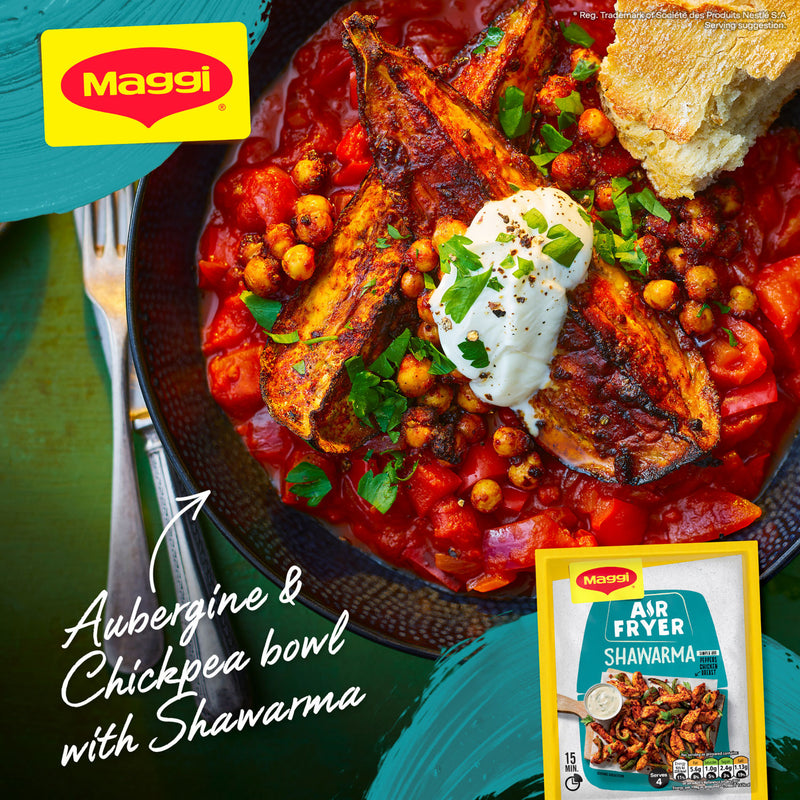 Maggi recipe mix shawarma herbs and spices 25g - British product