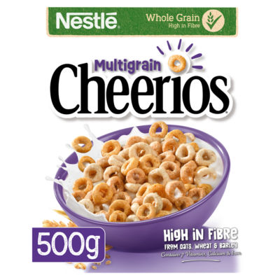 Nestlé multigrain hoop cereal 500g (British brand)