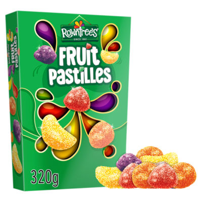 Rowntree's Fruit Pastilles sweets 320g (British brand)