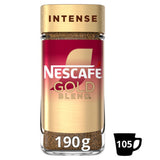 Nescafe Gold Blend Intense instant coffee 190g (British brand)