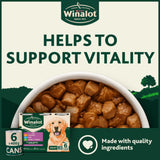 Winalot wet dog food cod in gravy 6x400g - British product