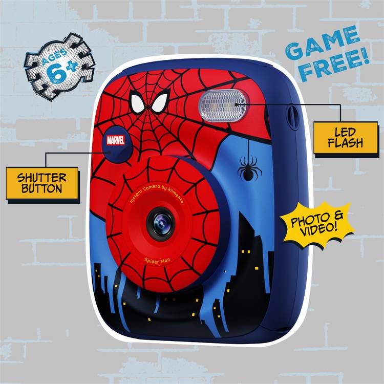Kiimento Spider-Man instant print camera, UK version