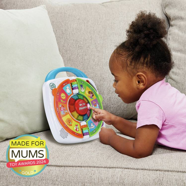Leapfrog phonics toy Spin & Learn, UK version
