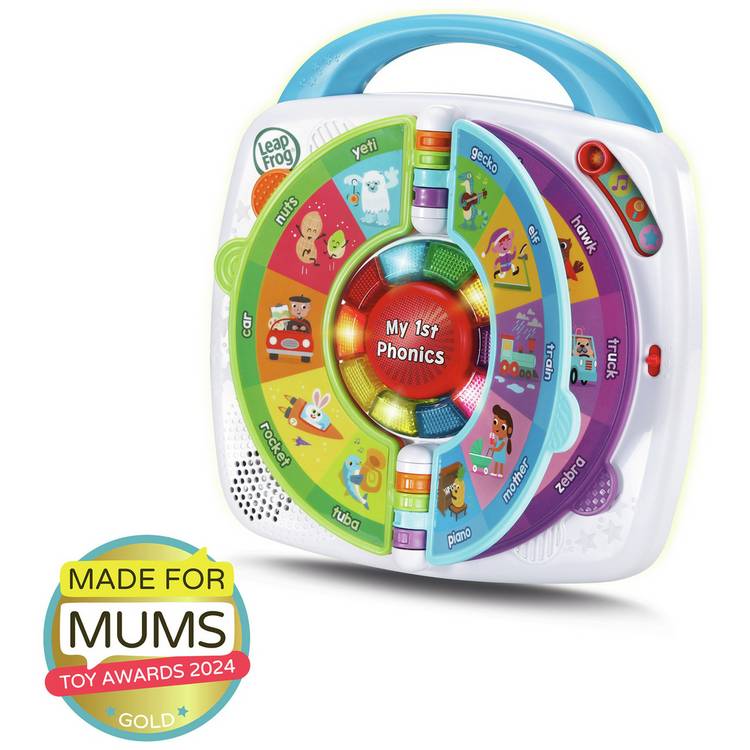 Leapfrog phonics toy Spin & Learn, UK version