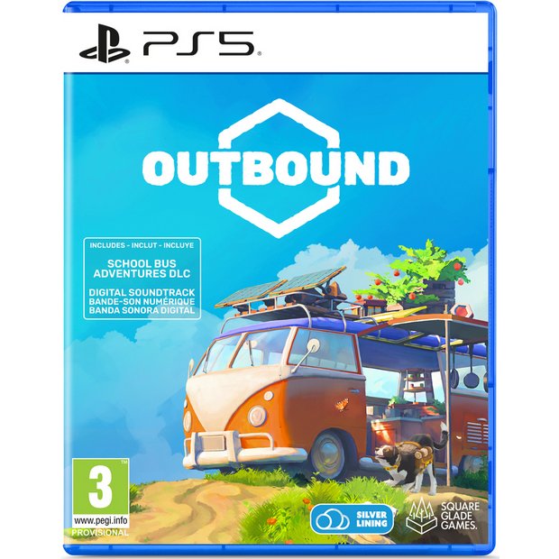 Outbound PS5 game disc build and explore, imported from the UK