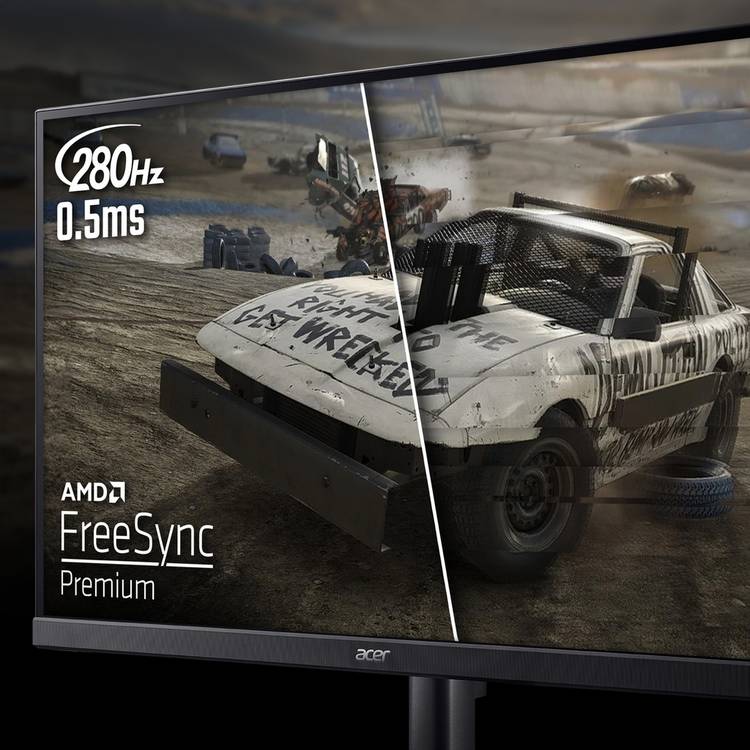 Acer Nitro KG272W3 27 inch 240Hz gaming monitor, UK version