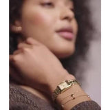 Olivia Burton stainless steel gold coloured bracelet watch (British brand)