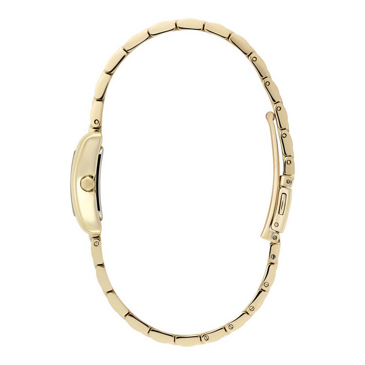 Olivia Burton stainless steel gold coloured bracelet watch (British brand)
