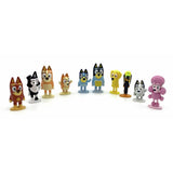 Bluey Busy Book with 10 figurines and playmat - British product