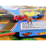 Mattel Hot Wheels Busy Book with figurines and playmat, imported from the UK