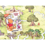 Disney Winnie the Pooh busy book with 10 figurines and playmat, imported from the UK