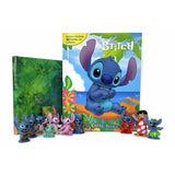 Disney Stitch busy book with 10 figurines and playmat (British brand)