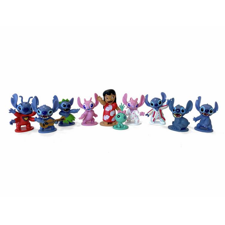 Disney Stitch busy book with 10 figurines and playmat (British brand)