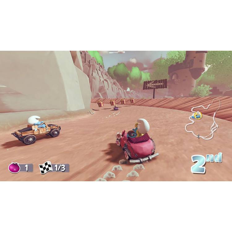 Smurfs Kart PS5 racing game - British product