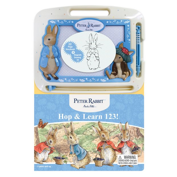 Frederick Warne Peter Rabbit read and doodle book with magnetic pen - British product