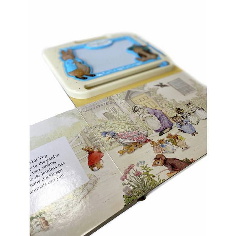 Frederick Warne Peter Rabbit read and doodle book with magnetic pen - British product