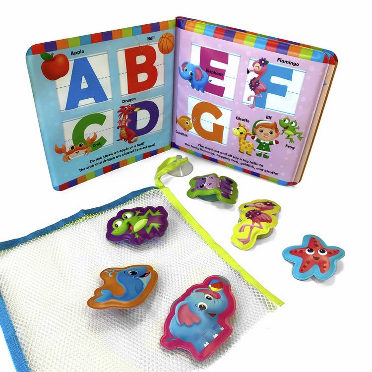 Phidal Publishing Inc ABC's bath time book set, imported from the UK