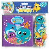 Phidal Under the Sea bathtime book with suction cup figures, UK version