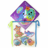 Phidal Under the Sea bathtime book with suction cup figures, UK version