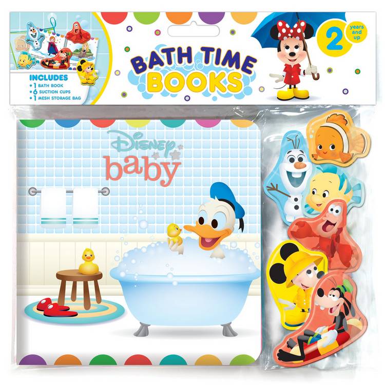 Disney bath book set, imported from the UK