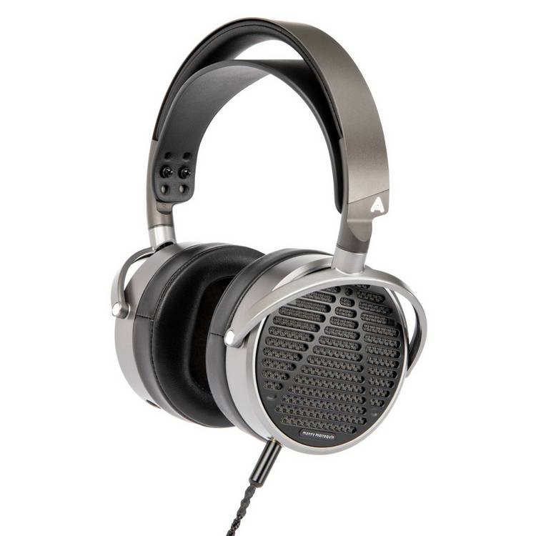 Audeze MM-100 open-back headphones black silver - British product