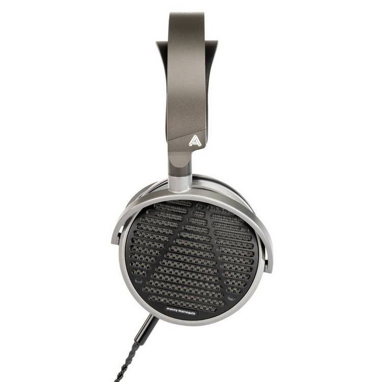 Audeze MM-100 open-back headphones black silver - British product