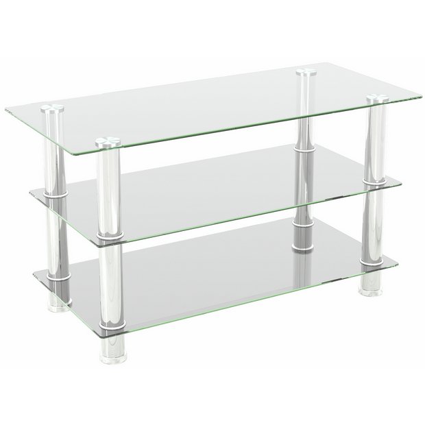 AVF TV stand clear glass up to 43 inch, UK version