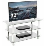 AVF TV stand clear glass up to 43 inch, UK version