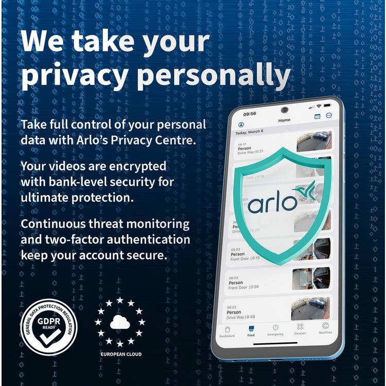 Arlo Essential 3 Pan-Tilt 2K indoor security camera (British brand)