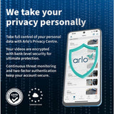 Arlo Essential 3 Pan-Tilt 2K indoor security camera (British brand)
